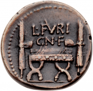 Römische Republik: L. Furius Brocchus (Galvano)
