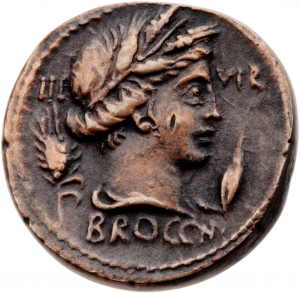 Römische Republik: L. Furius Brocchus (Galvano)